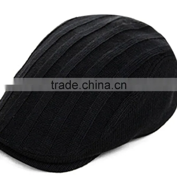 Korean Man Han Edition of the Spring and Autumn Winter Fashion Knitted Cap Beret Painter Advance Hats of England photo-2