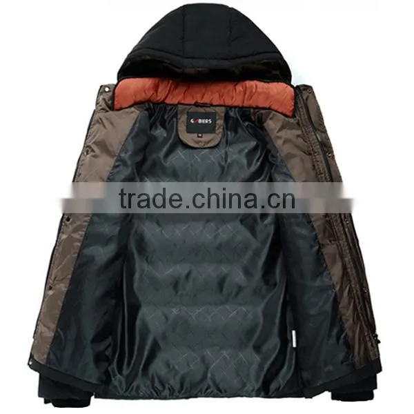 2015 Stylish Latest Design Popular Down Feather Jackets For Men photo-5