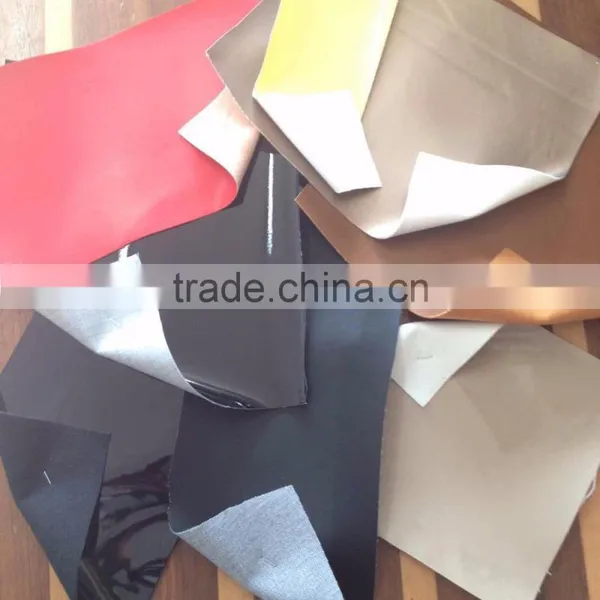 A Grade Pu Artificial Leather, Pu Synthetic Leather With Nonwoven Backing For Shoes,Bag,Furniture and Sofa photo-5
