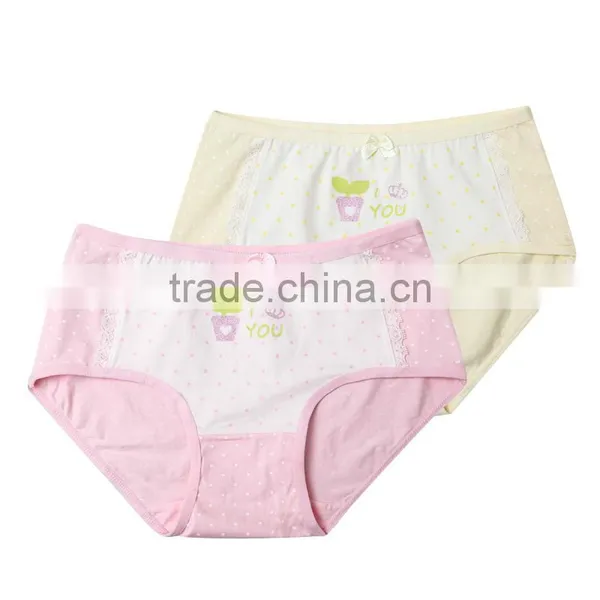 Wholesale 100 % Cotton Print Kids Underwear /Cartoon Print Girl Briefs Kids Underwear photo-6