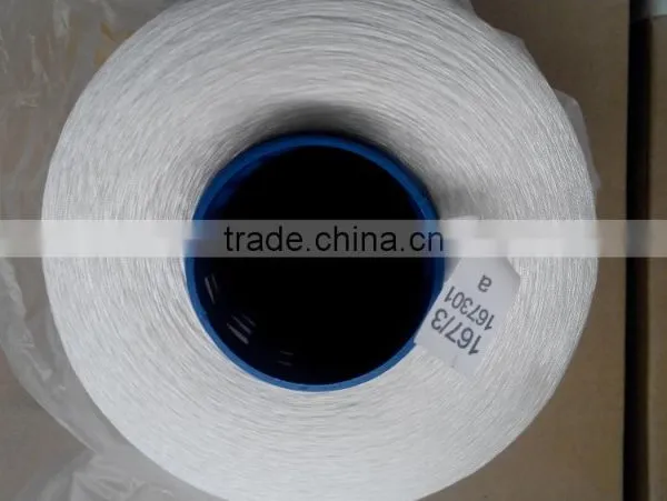 High Tenacity Polyester Thread Bright Raw White (filament Twisted Yarn ) 45D-420D/2ply/3ply photo-2