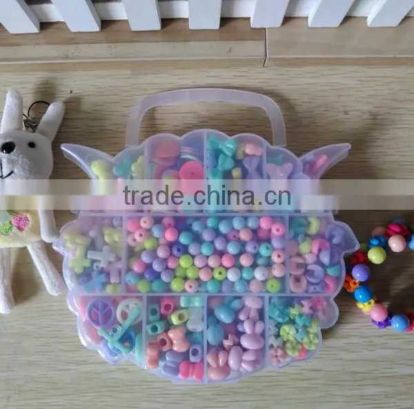 Diy Loose Beads Sets Children Jewelry Accossories Children Plastic Beads Cheap Toys Gifts for Kids photo-6