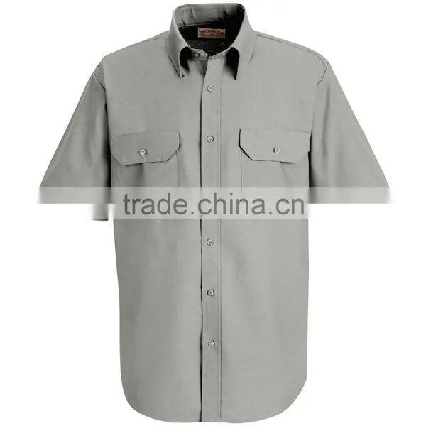 Short Sleeve Security Shirts Uniforms, White Guard Uniforms Shirts, Cheap Security Guard Uniforms photo-6