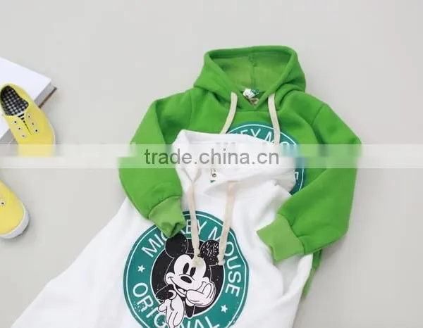 2015 Top Quality Fashion Design 100% Cotton Children Hoodies photo-5