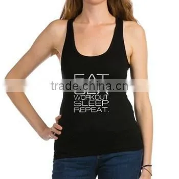 Women Gym Very Low Price Tank Top With Partten and Design Your Own Picture photo-2