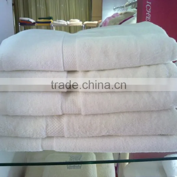 100% Cotton Solid Dobby Terry Towel Hotel Towel photo-5