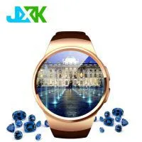 High Quality Wholesale KW18 Smart Watch Round Screen Smart Watch KW18 With Heart Rate Monitor