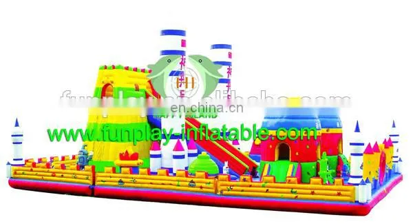 HI Amusement Park Equipment;inflatable Amusement Park;inflatable Amusement Playground for Sale photo-4