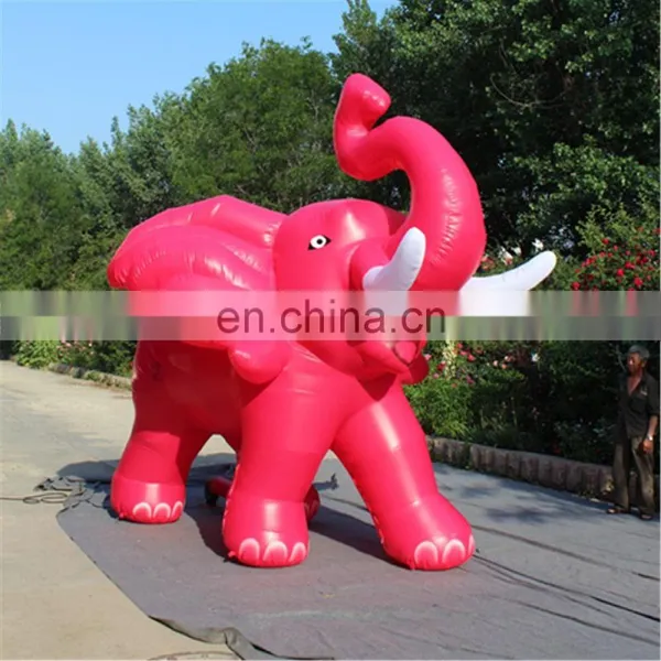 Inflatable Giant Elephant Inflatable Cartoon Balloon Inflatable Red Elephant Sam yu 9201 photo-2