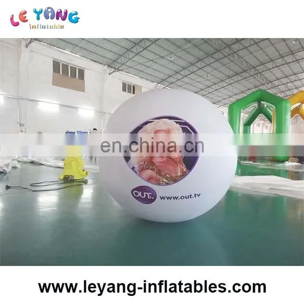 Full Printed Inflatable Balloon, Round Inflatable Balloon Print With a Man/president/woman photo-2