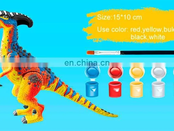 Kids Mini Painting Dinosaur Figure New Toy Preschool Educational Toys photo-5