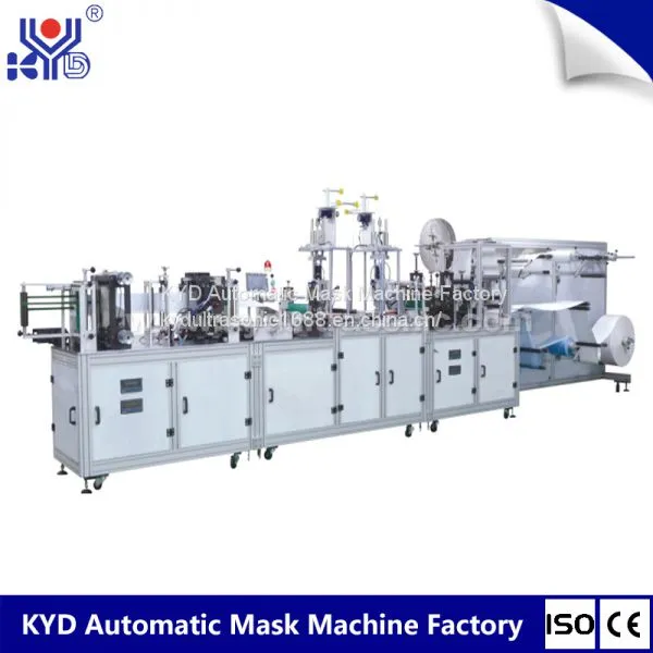 KYD New Brand High Quality Hot Sale Disposable High Efficiency Filter Mask Making Machine With Ultrasonic