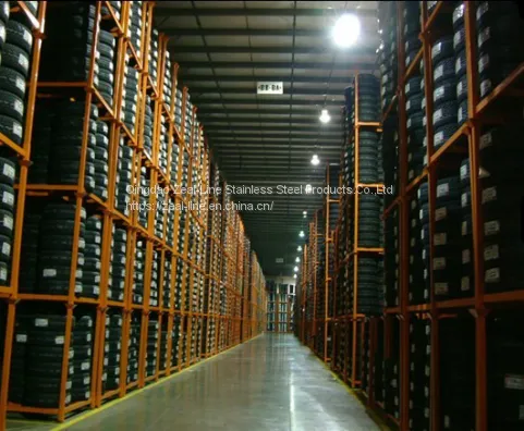 Folding 60X60 Inch Metal PCR Tire Tyre Collapsible Stacking Storage Rack photo-2