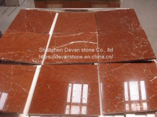 Coral Red Marble Slabs & Marble Tiles photo-4