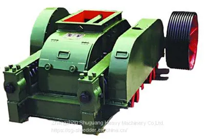 High Pressure Coal Iron Ore Stone Toothed Double Roller Crusher Machine photo-3