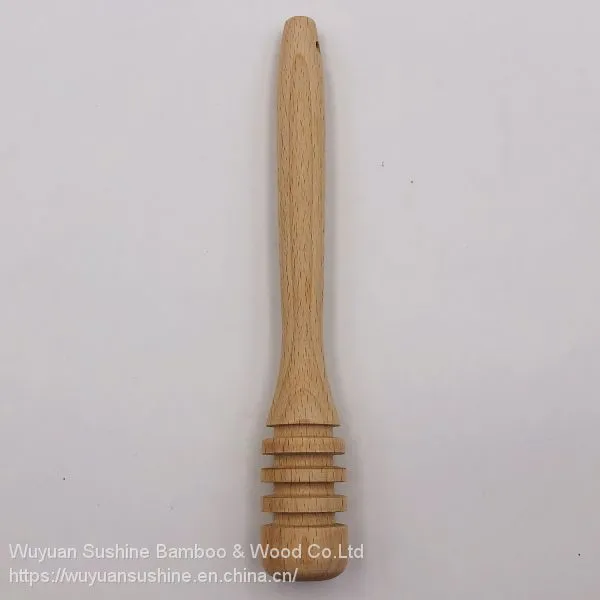 Beech Wooden Honey Dipper photo-3
