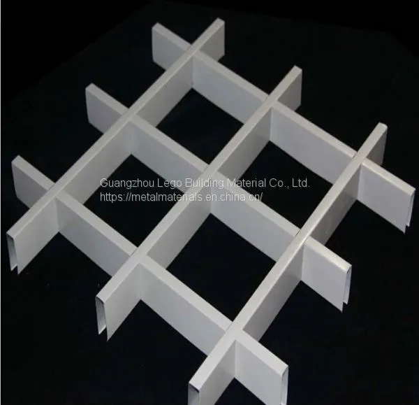 Decorating Aluminum Grid Ceiling Open Cell Grid Ceiling
