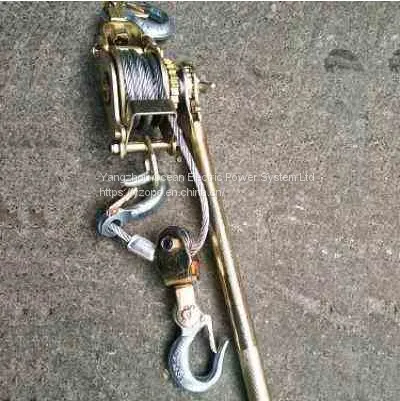 Line Tightener; Steel Rope Ratchet Tightener; Lever Hoist; Hand Steel Rope Hoist photo-2