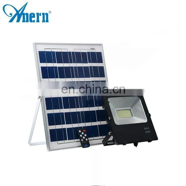 Anern Top Quality Aluminum 25w Solar Powered Led Flood Light
