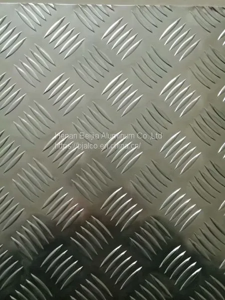 A1050 1060 1100 3003 3105Aluminium Checker / Tread Plate 5 Bar photo-3