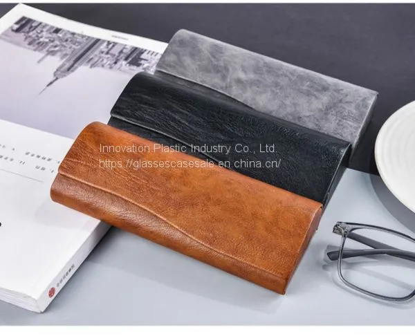 Creative and Personalized Eyewear Case; Vintage, Simple Portable Sunglasses Holder photo-2