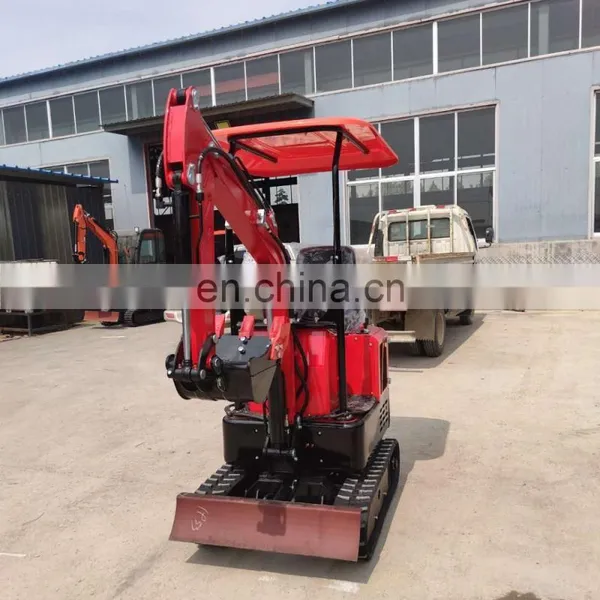 Garden Use 1 Ton Mini Digger Crawler Excavator photo-2