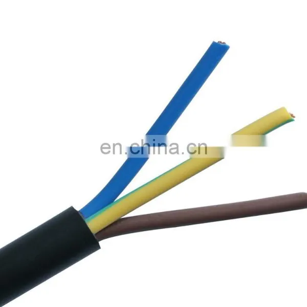 Pay Later IEC 60245 57 YZW 3x1.5mm 300/500V Rubber Insulation Flexible Cable photo-2