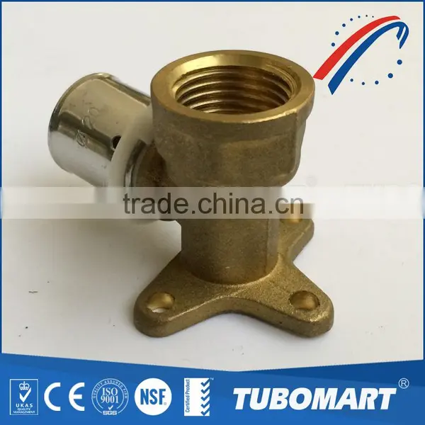 Factory Price Press Pipe Union 16mm Wall Mounted Female Elbow With SGS Certification photo-4