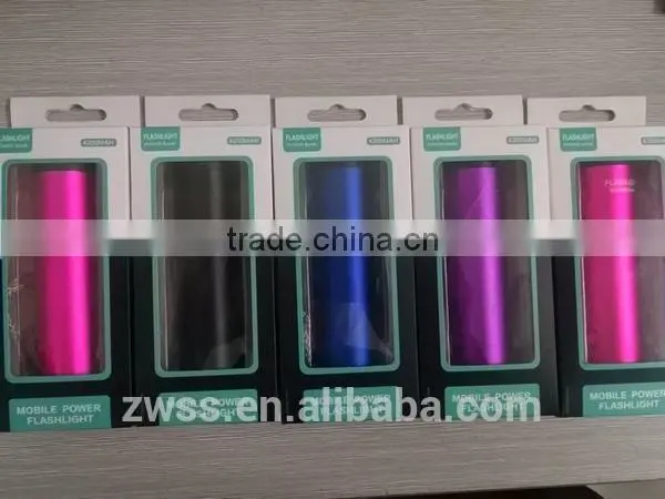 Beautiful LED Rechargeable Torch With Power Bank photo-4