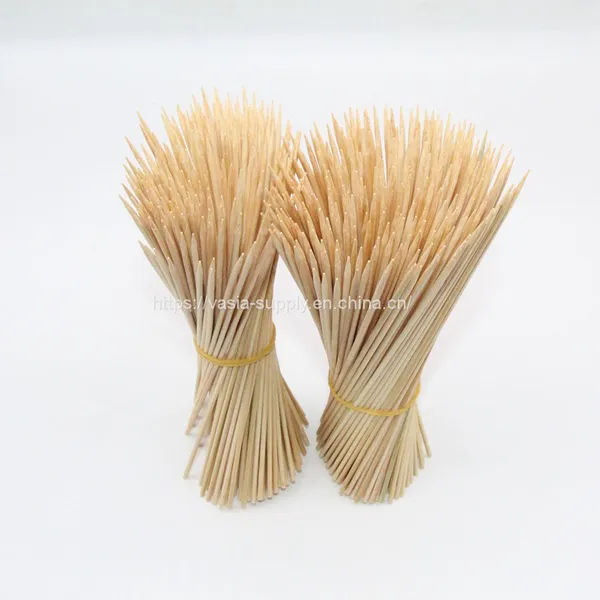 Wholesale Diameter 2.5mm Round Bamboo Bbq Skewer for Party Event photo-5