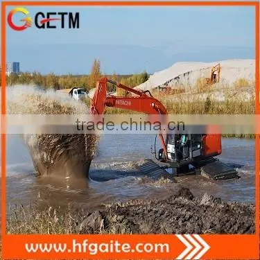 Brand New Amphibious Pontoons GET150P for 13-15 t Excavator Assembly HItachi Amphibious Excavator Supplier photo-3