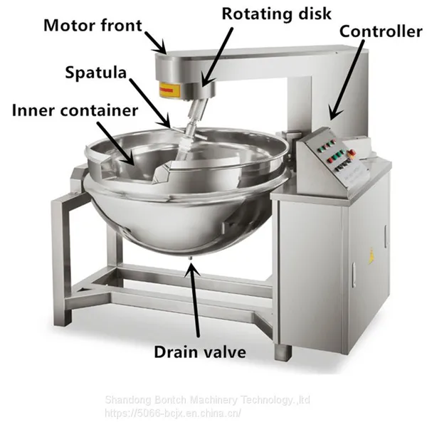 Automatic Industrial Type Electric Induction Sesame Paste Making Machine photo-2