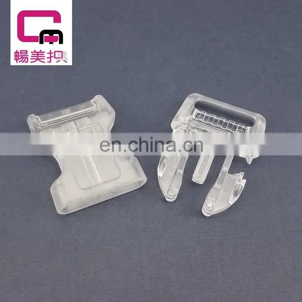 Wholesale PC Buckle Transparent Design Simple and Practical Buckle With Insert Design ,add Logo for Dog Harness