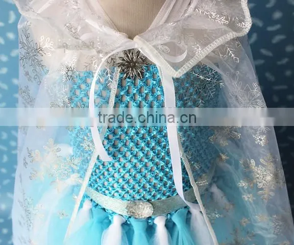 Wholesale Frozen Dresses for Girls Frozen Costume Kids Dress photo-3