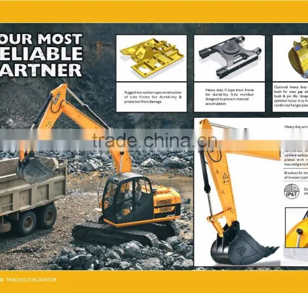 JCB JS 140 HYDRAULIC TRACKED EXCAVATOR photo-4