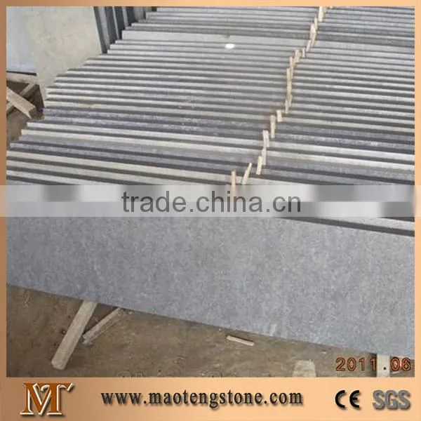 China Light Grey Granite G603 Polished Stair Steps, Grey Granite Treads and Risers, Granite Steps With Polished Edges