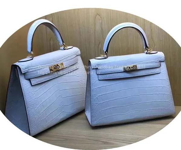 Himalayan Bag Women's Crocodile Leather Women's Bag 2022 New Luxury Brand Leather Bag Hand-Held Platinum Bag photo-2