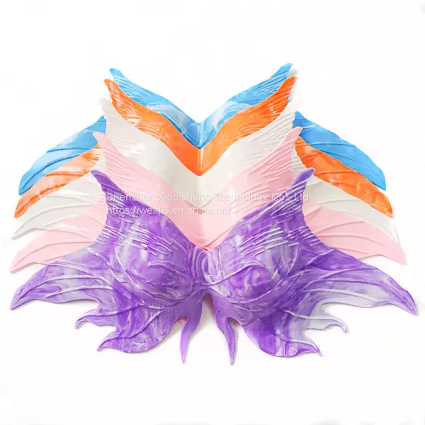 Wholesale Custom Silicone Bra Swimming Mermaid Freediving Swimwear Mermaid Bikini Strapless photo-2