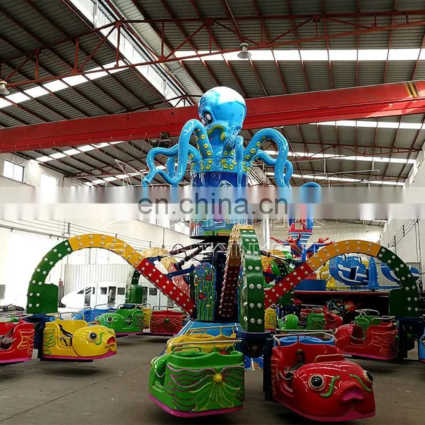 Commercial Playground Ride Childrens Play Center Equipment Large Octopus Ride for Sale photo-4