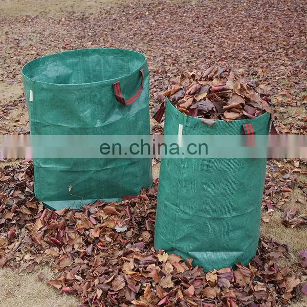 Reusable Collapsible Extremely Durable Heavy Duty Trash Pool Yard Lawn Bags for Leaves photo-3