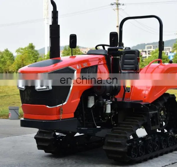 High Quality Nongfu Rubber Crawler Paddy Field 4WD 90HP Tractors photo-5