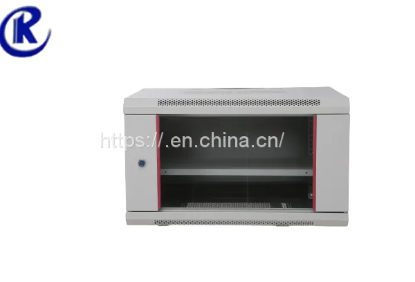 6u Network Cabinet Server Rack Wall Cabinet Switch Cabinet Weak Current Monitoring Thickened Tempered Glass Small Cabinet