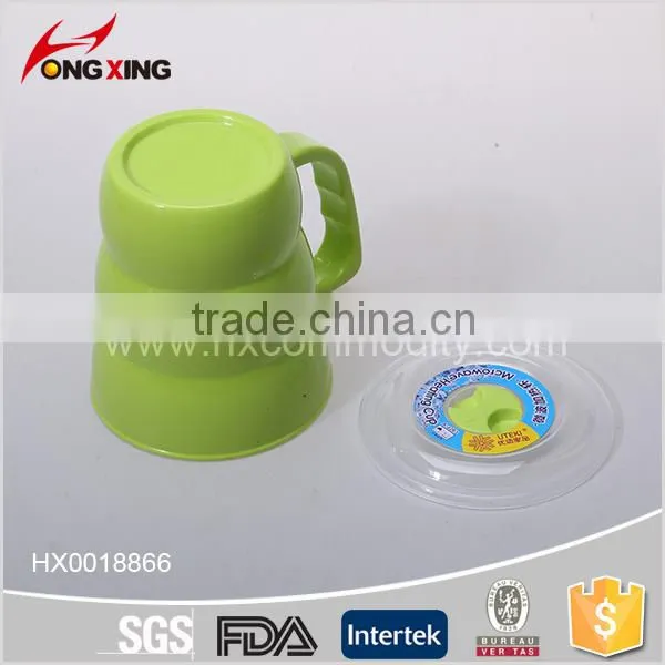 Hot Sale Microwave pp Plastic Soup Mug With Handle and Lid photo-3