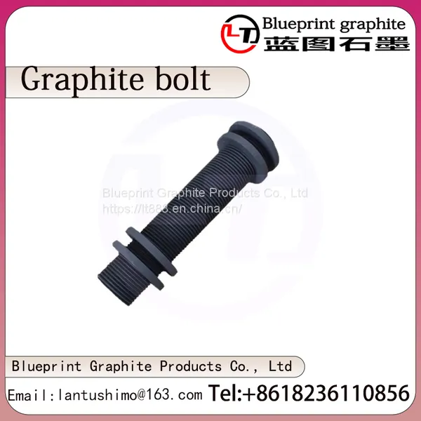 Customized High-temperature Resistant Graphite Bolts photo-2