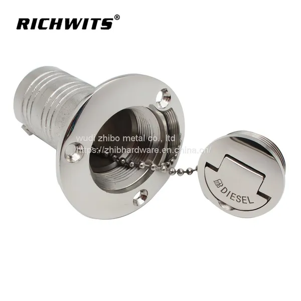 Stainless Steel 316/304 Deck Filler With Clamshell photo-5