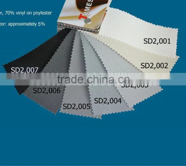 Manual Vertical Blinds With Fire Retardant and Uvioresistant Sheer Fabric photo-5