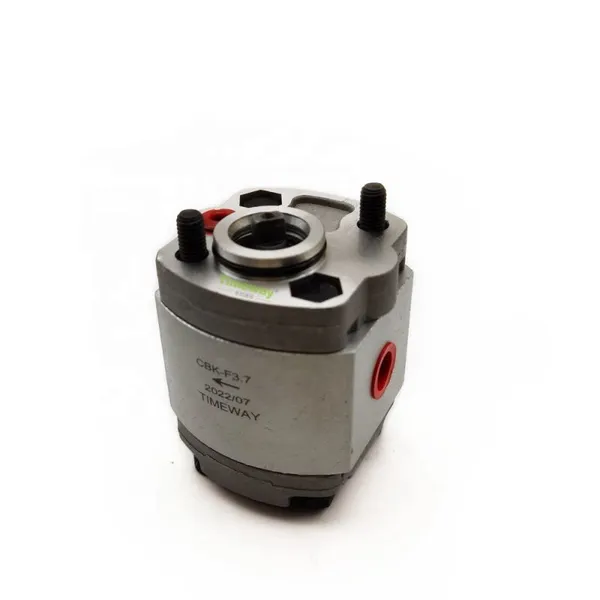 CBK Series Hydraulic Gear Oil Pump CBK-F3.7 Power Unit Small Displacement Gear Pump Side In/front Out Clockwise photo-2