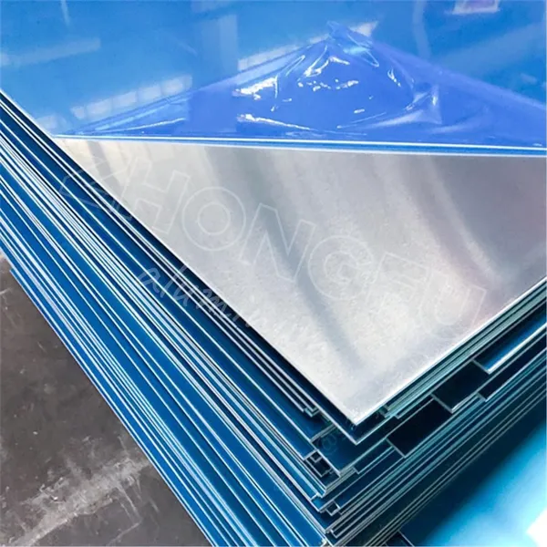 Zhongfu Customized 1050/1060/1100 H24 H14 High-purity Aluminum Sheet photo-4