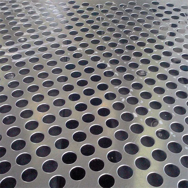 Customized Hexagonal Perforated Screen for Exterior Decorative Security photo-4