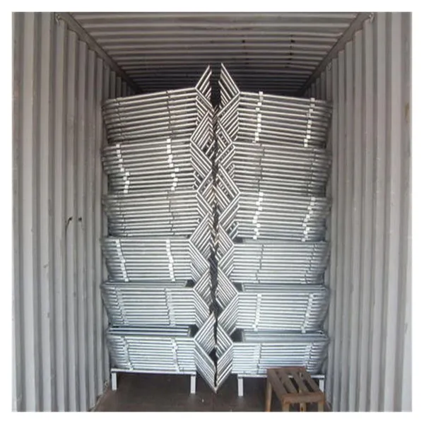 HT-FENCE Temporary Pedestrian Heavy Duty Crowd Control Steel Barricade Crowd Control Barriers Metal Interlocking Barricade photo-4
